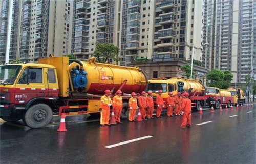 水磨沟市政管道清淤